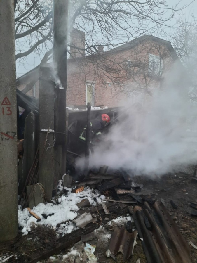 На Дубенщині горіло приватне господарство