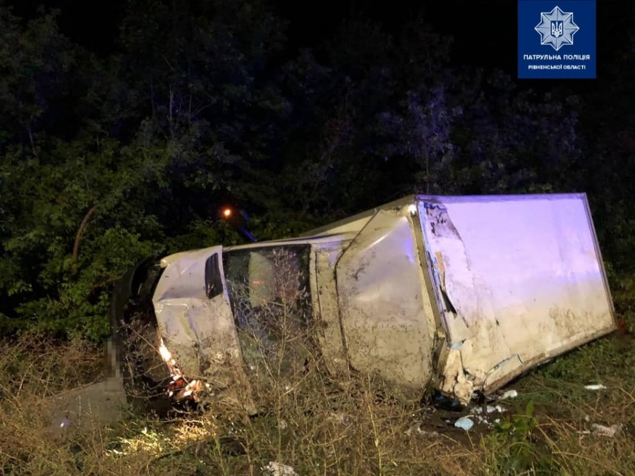 На Рівненщині сталася ДТП за участю двох автомобілів
