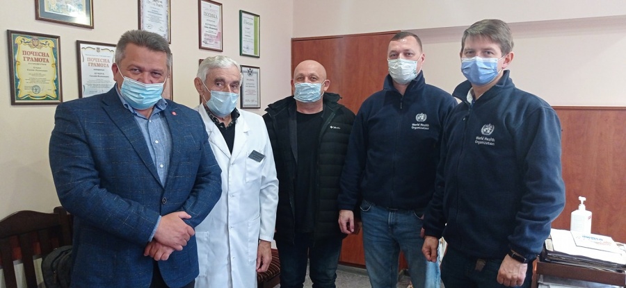 Рівне відвідали представники ВООЗ в Україні