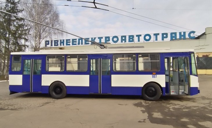 47 років тому у Рівному запустили тролейбуси