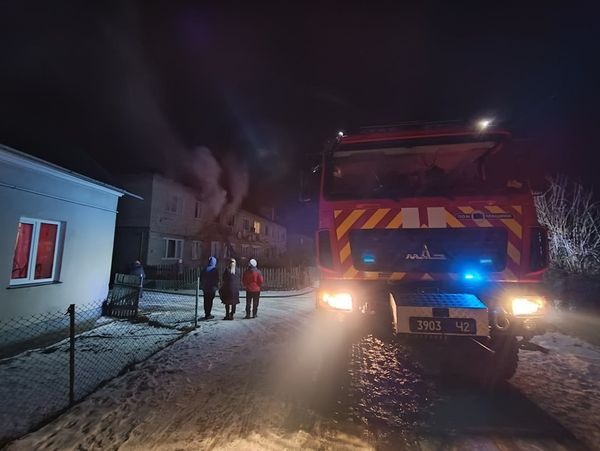 У Радивилові горів багатоквартирний будинок