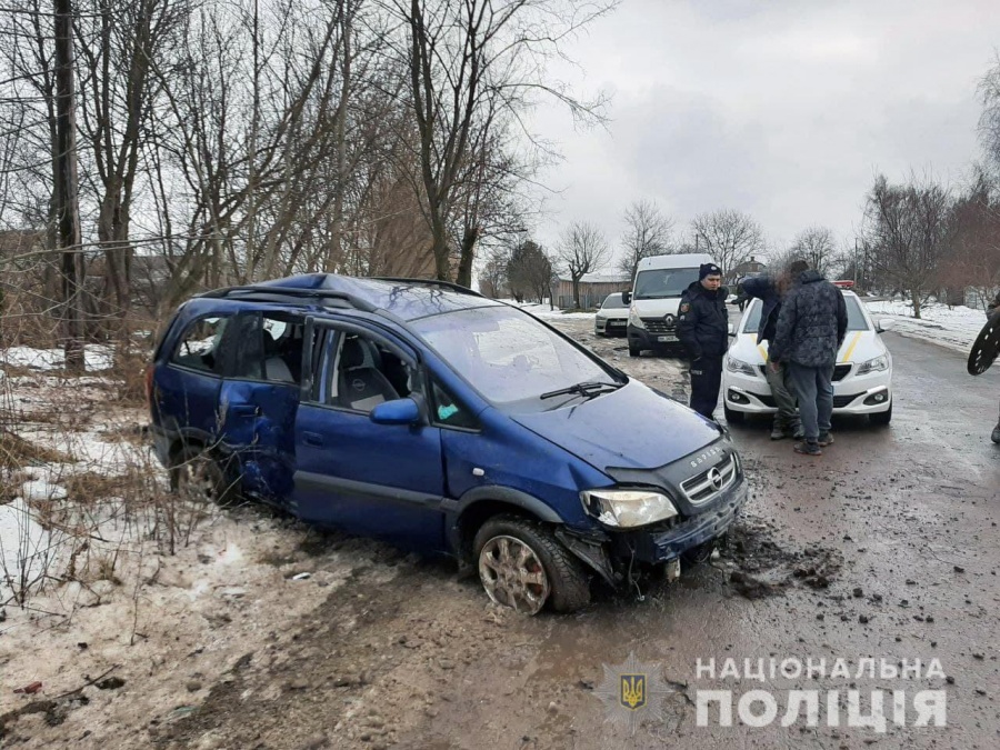 У Рівненському районі п’яний водій втікав від поліцейських та врізався у дерево