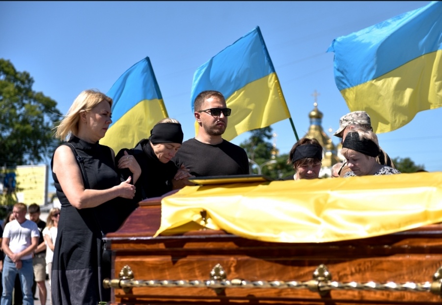 Рівне провело в останню путь бійця ДФТГ Романа Ніколайчука