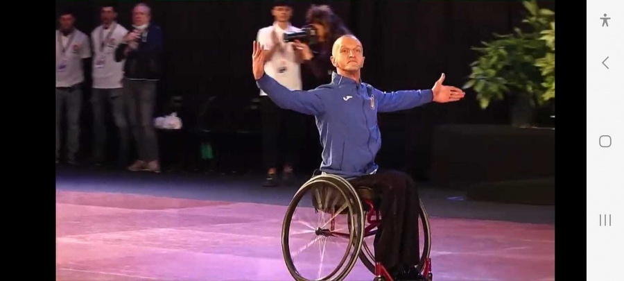 Спортсмен з Рівненщини Іван Сівак виборов срібні нагороди на чемпіонаті світу з танців на візках