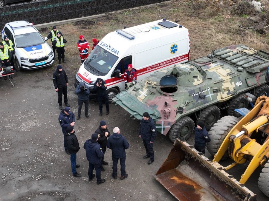Ліквідація наслідків негоди та ракетного удару. На Рівненщині відбулися командно-штабні навчання
