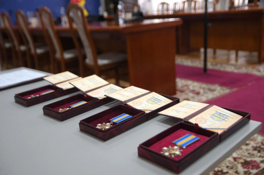 Олександр Коваль вручив ордени родинам загиблих нацгвардійців з Рівненщини