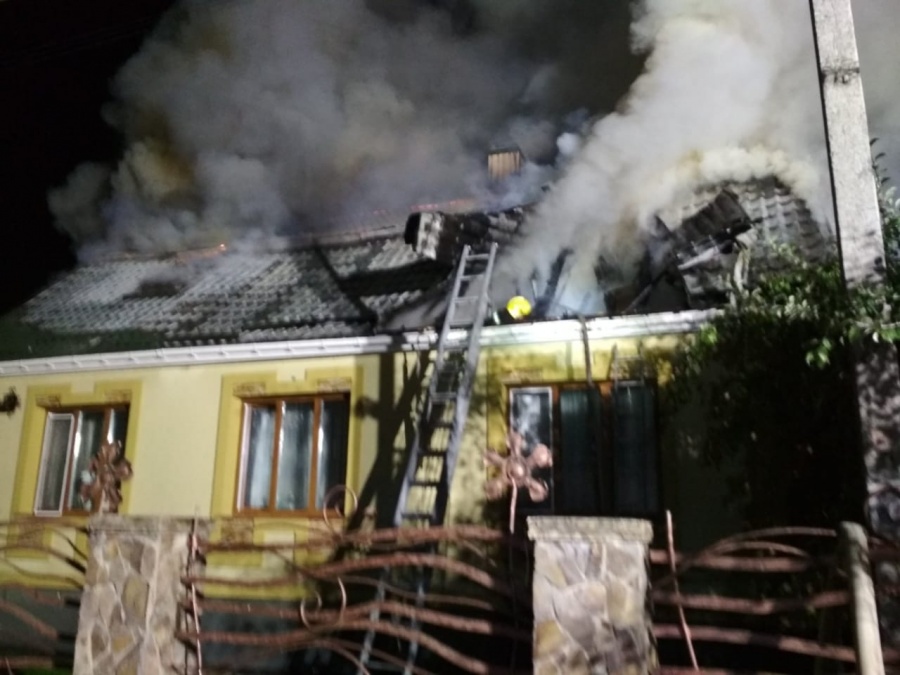 У Костополі горів будинок голови райради