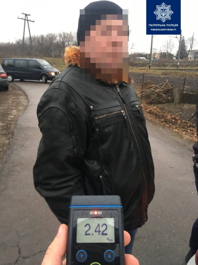 У Рівному нетверезий водій скоїв ДТП і втік з місця пригоди