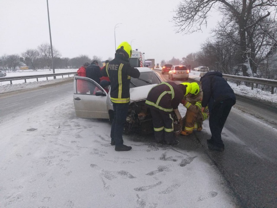 На Дубенщині сталася ДТП за участю двох автомобілів