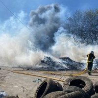 Поблизу Рівного горів сміттєпереробний завод (+ВІДЕО)