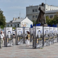 У Рівному діє інсталяція "Ціна Незалежності"