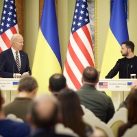 Маємо зробити так, щоб саме цей рік став роком перемоги – Президент України за результатами перемовин із Президентом США в Києві