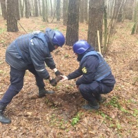 Сім артилерійських снарядів знищили у Рівненському районі (+ФОТО)