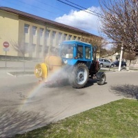 На вихідних у всіх районах Рівненщини знезаражують вулиці (+ФОТО)