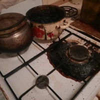У центрі Рівного ледь не згоріла квартира