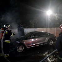 У Рівному горів автомобіль обласного чиновника