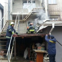 У Дубно горіла котельня впритул з житловим будинком